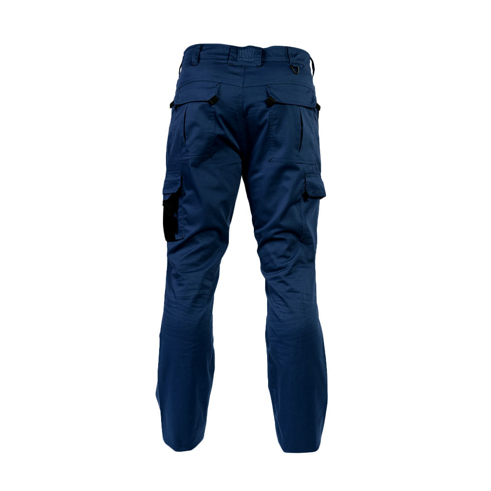 Pantalon Cargo HW Dakota Spandex Deep Blue